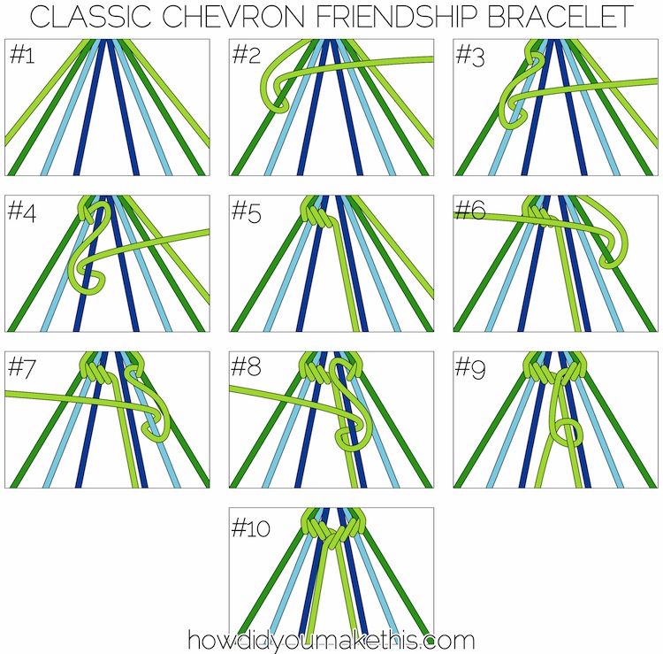 4 Best Images Of Printable Friendship Bracelet Patterns How To Make Friendship Bracelets