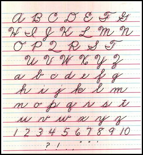 5 Best Images Of Zaner Bloser Handwriting Printables Q Zaner Bloser 