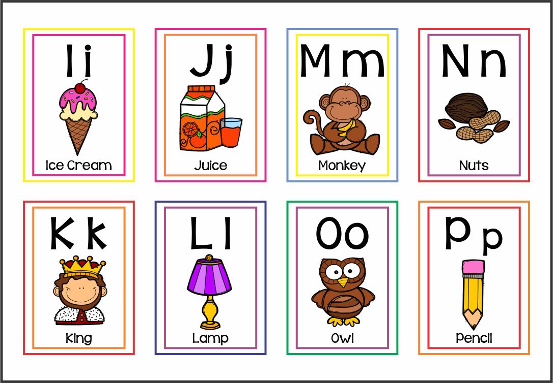 Free Printable Abc Flashcards With Pictures Free Printable Riset