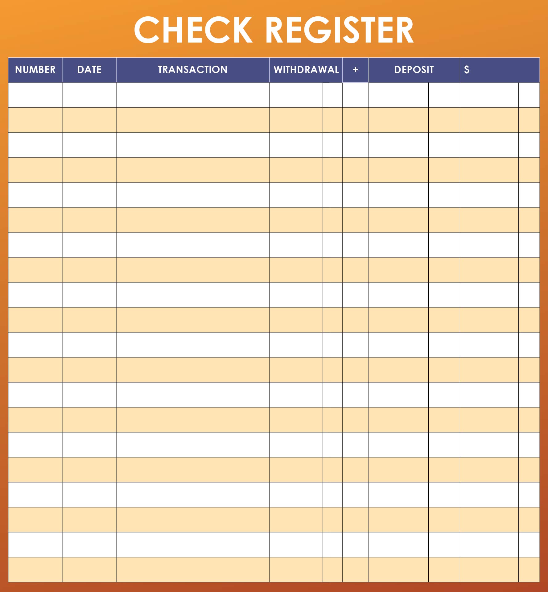8 Best Images of Free Printable Check Registers For ...