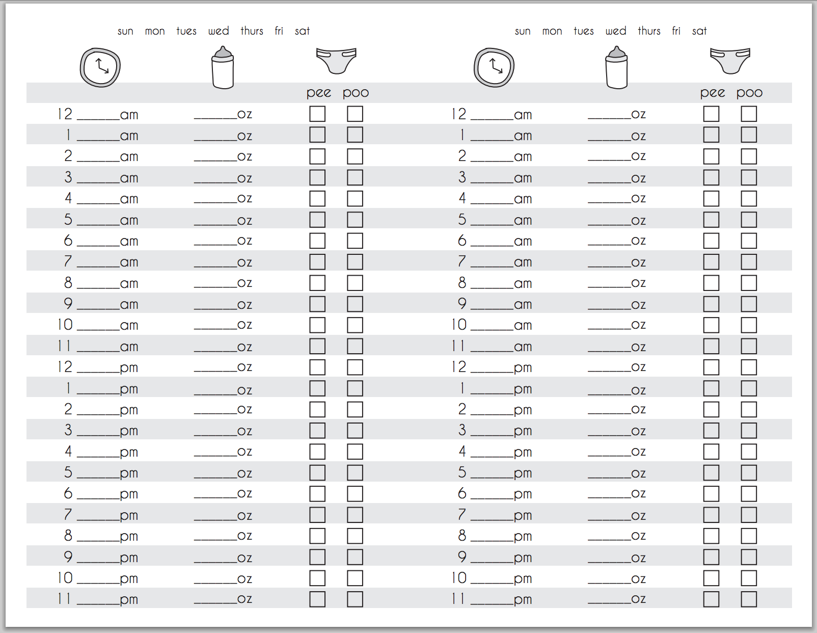 Baby Routine Daily Routine Chart Routine Chart Sexiz Pix