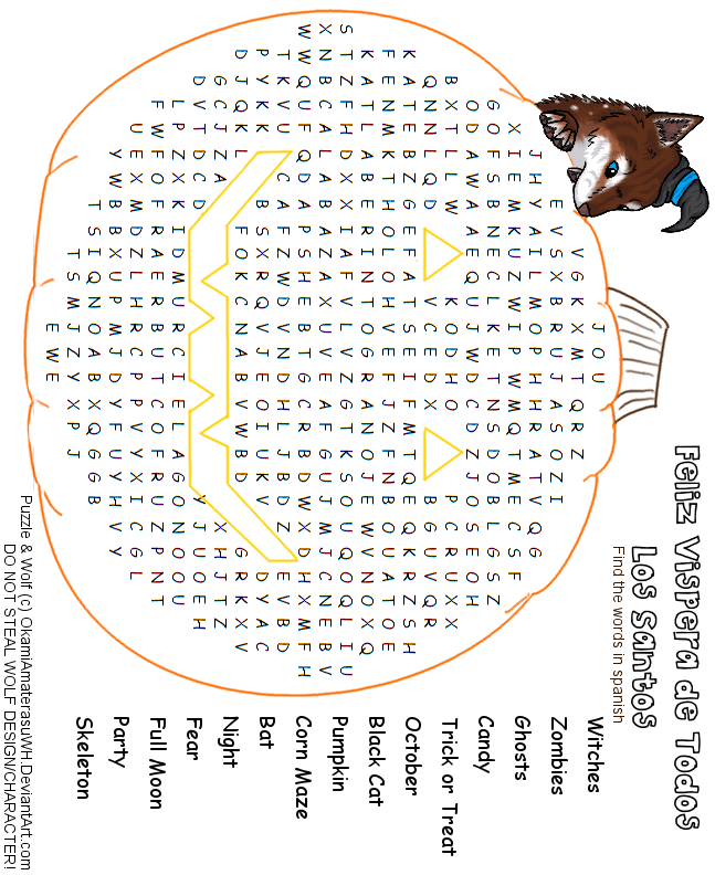 2 Best Images Of Difficult Halloween Word Search Printable Printable Halloween Word Search