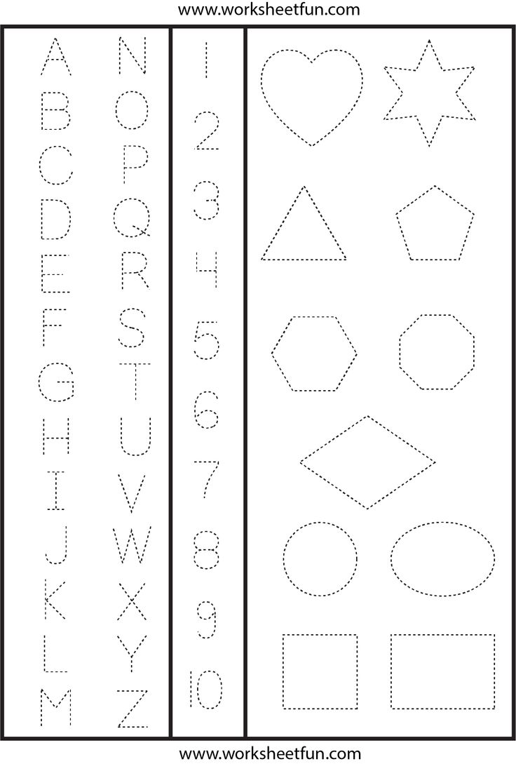 5 Best Images Of Printable Letters And Numbers For Preschool Printable Letter And Number
