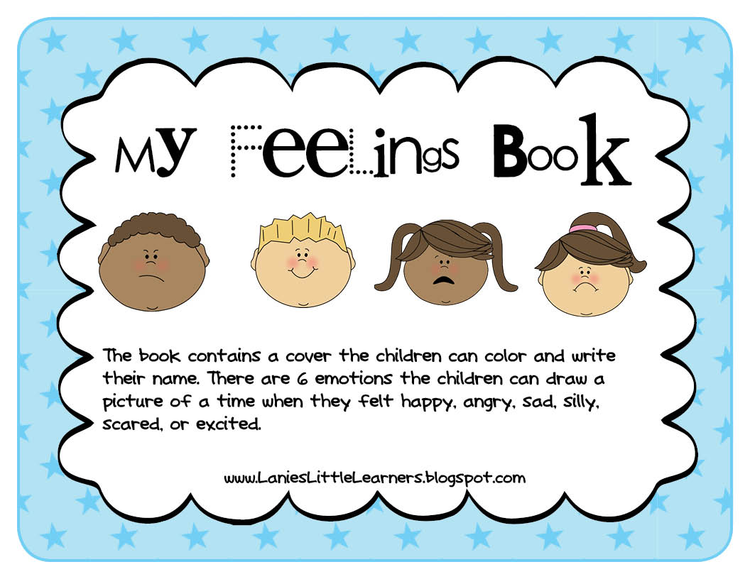 7 Best Images Of Printable Emotions Book About My Feelings Book Printable Printable Books