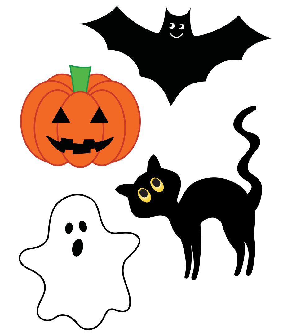 Cut Out Halloween Templates