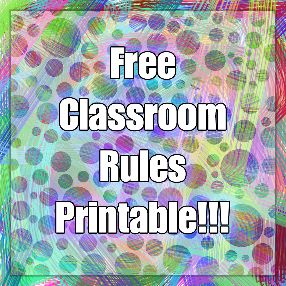 6 Best Images Of Printable Classroom Rules Signs Free Printable 