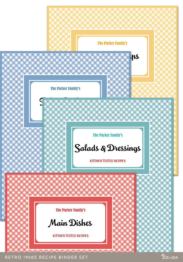 5 Best Images Of Free Printable Recipe Binder Divider Templates Free 