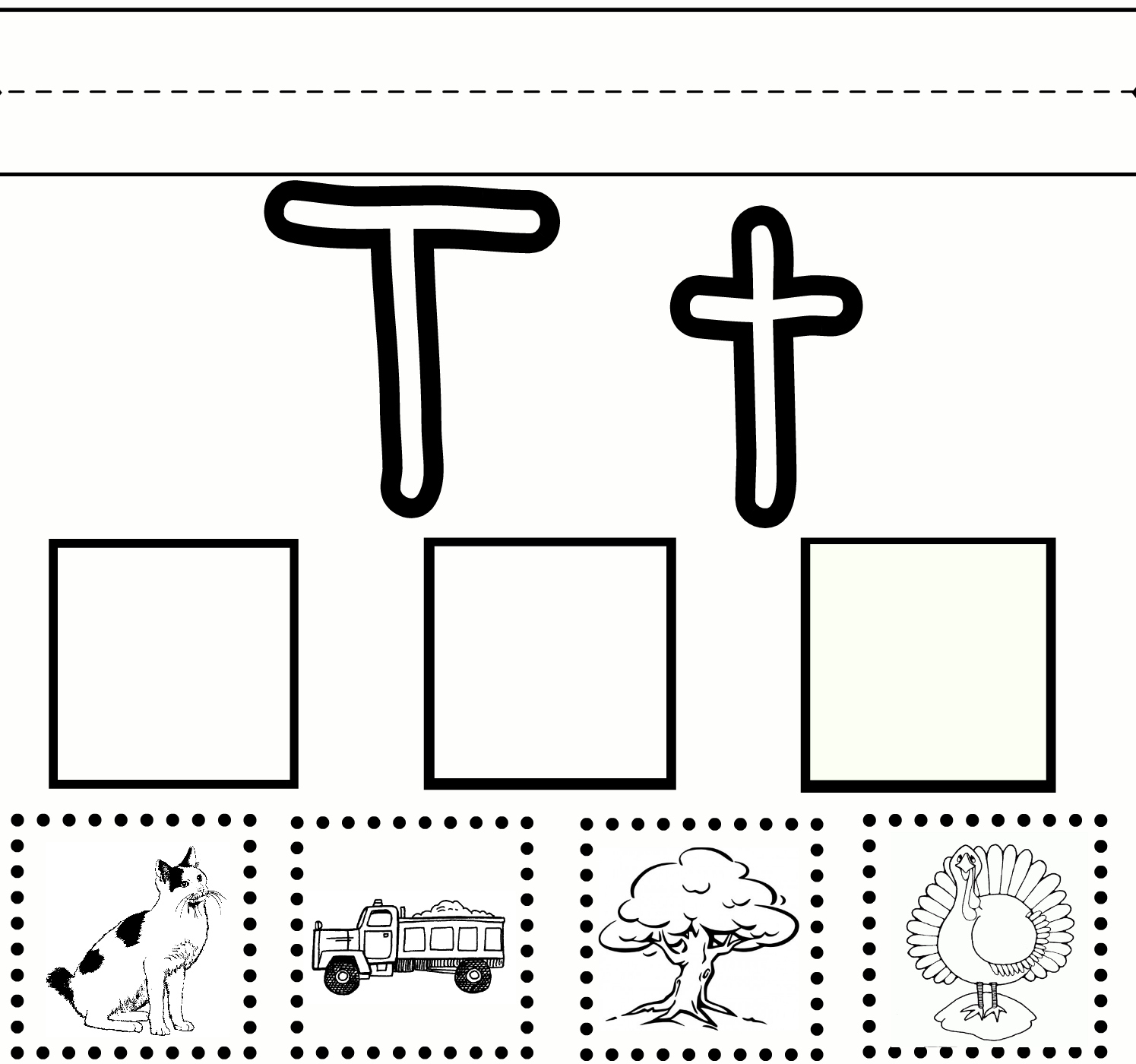 8 Best Images Of Printable Worksheets Letter T Printable Letter T 