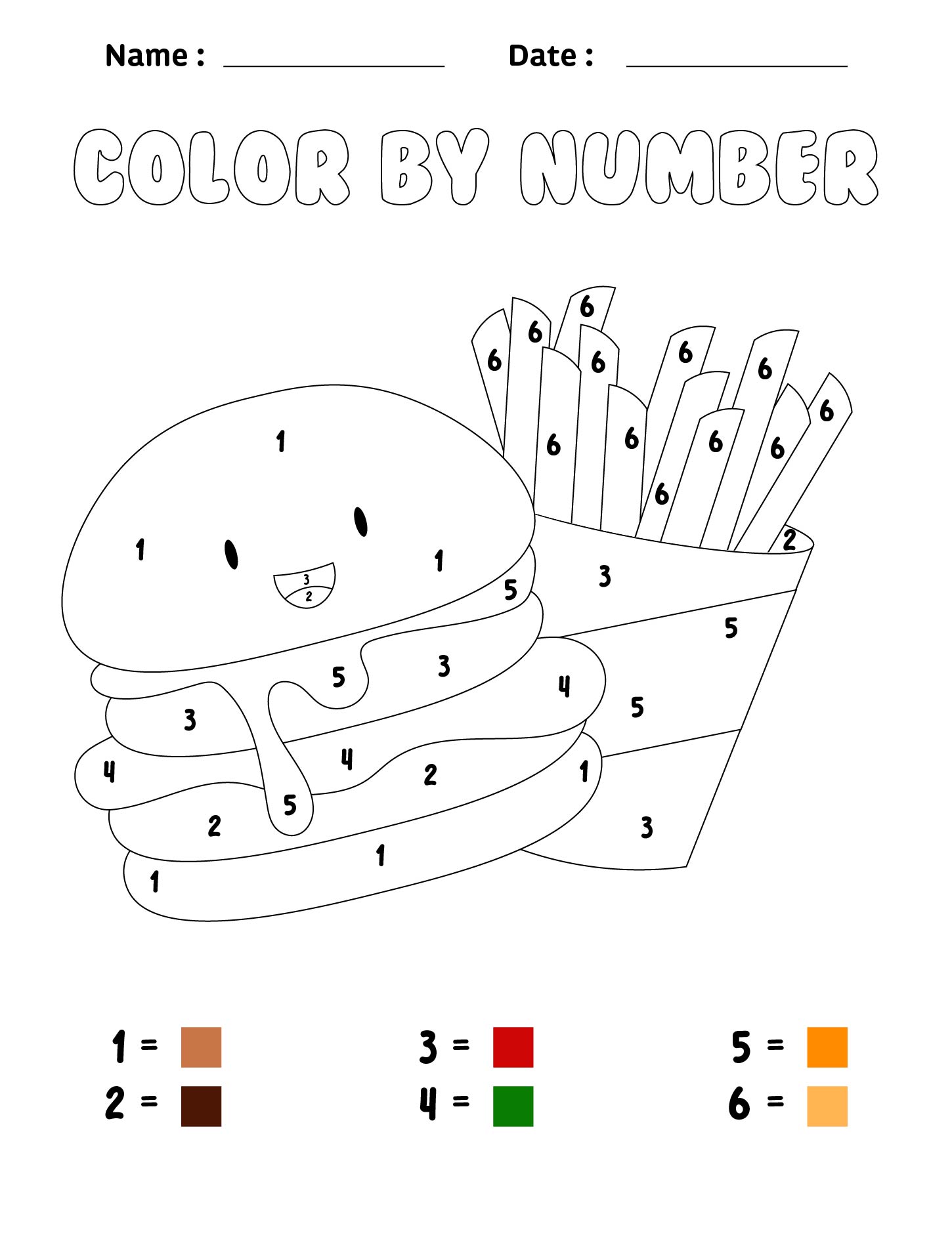 7 Best Images Of Worksheets Color By Number Printable Free Printable 