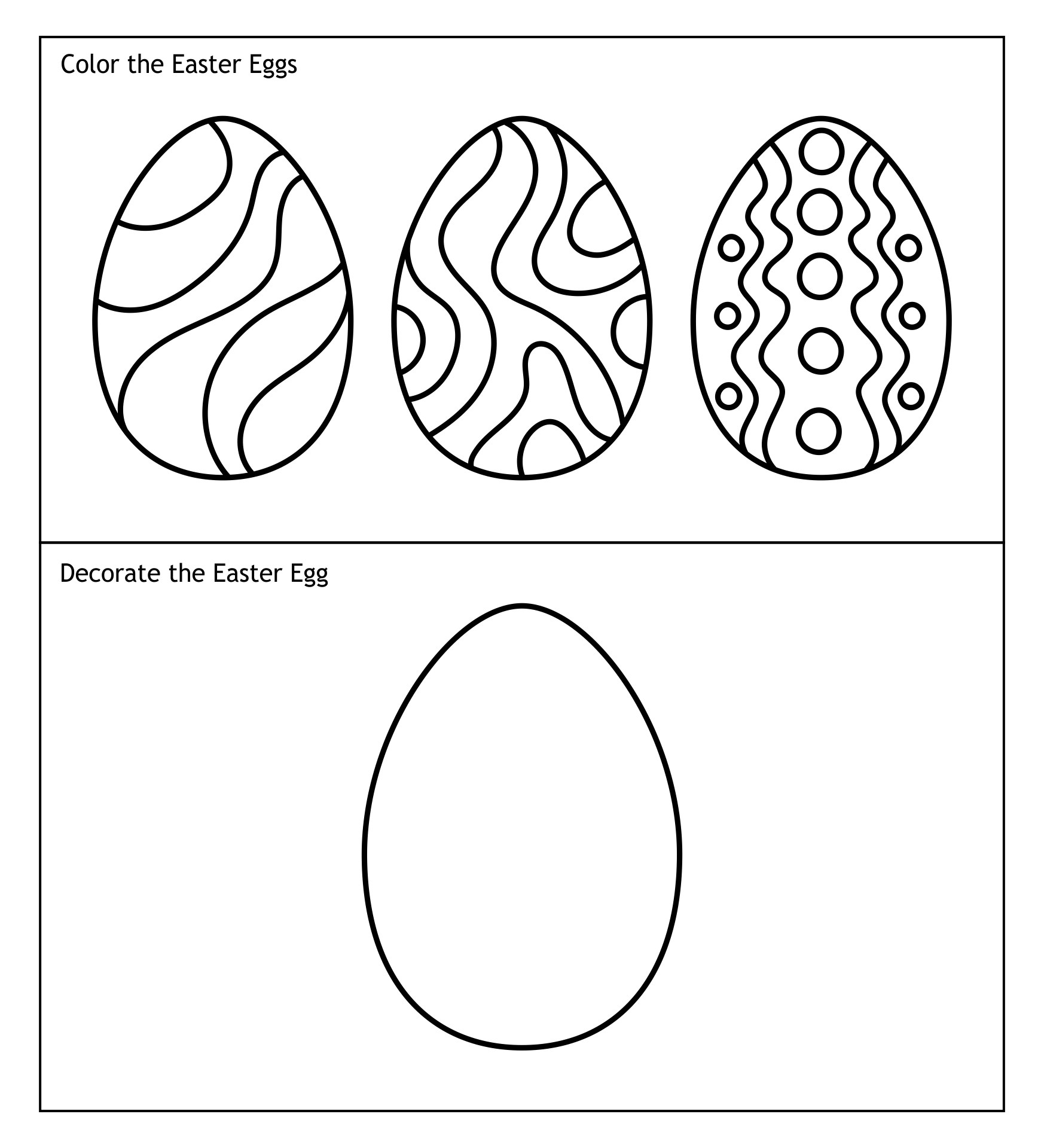 5 Best Images Of Printable Easter Worksheets Kindergarten Easter 