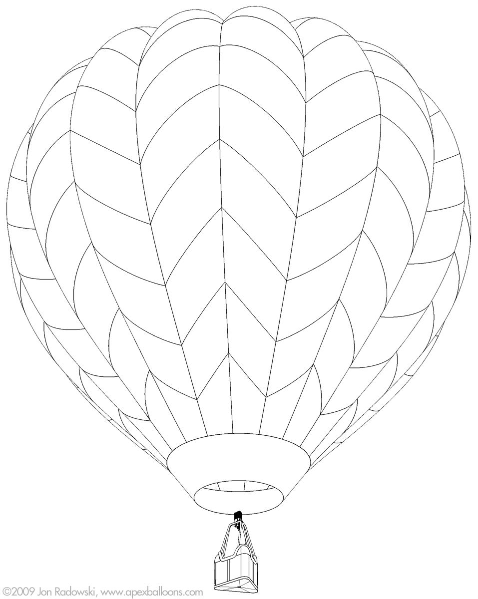 4 Best Images Of 3D Hot Air Balloon Free Printable Template Hot Air 