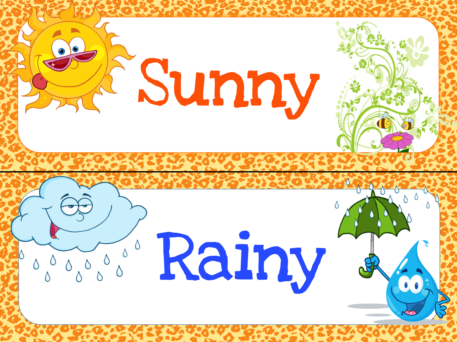 6 Best Images Of Classroom Weather Chart Printable Kids Weather Chart Printable Classroom Job