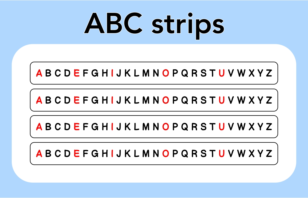 6 Best Images Of Printable Letter And Number Strip Printable Alphabet 