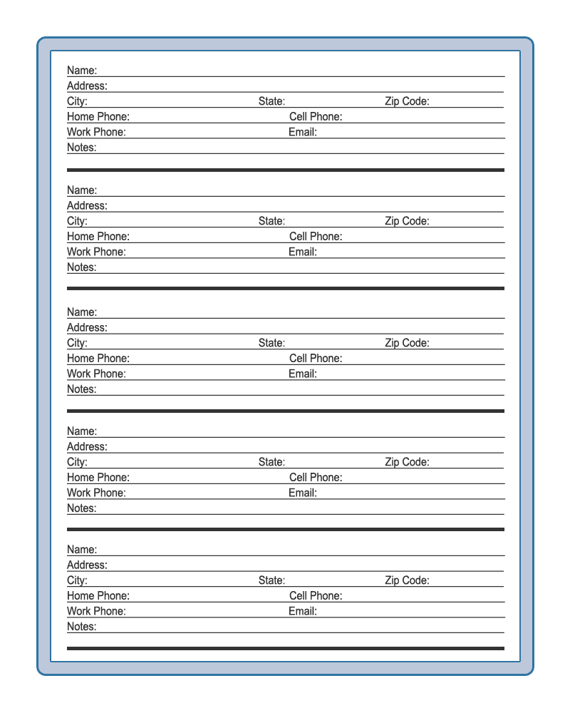 5 Best Images Of Free Printable Order Forms Free Blank Printable