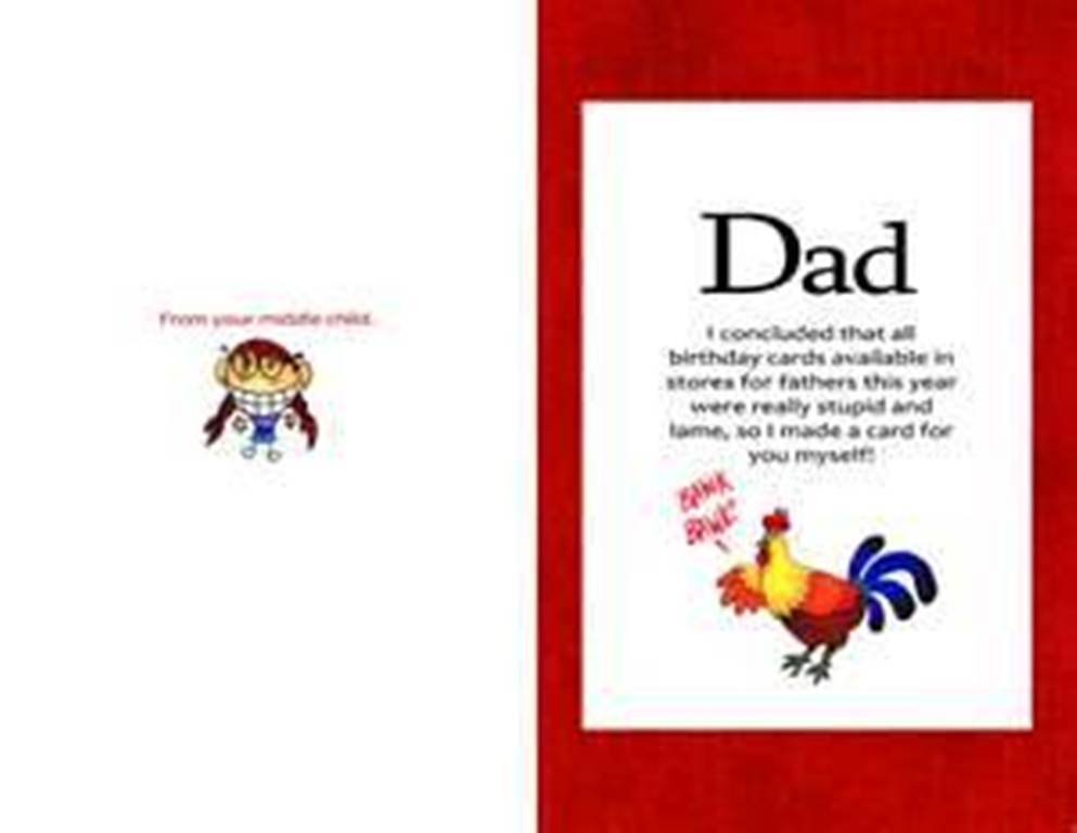 8 Best Images Of Funny Printable Birthday Cards Dad Funny Dad 