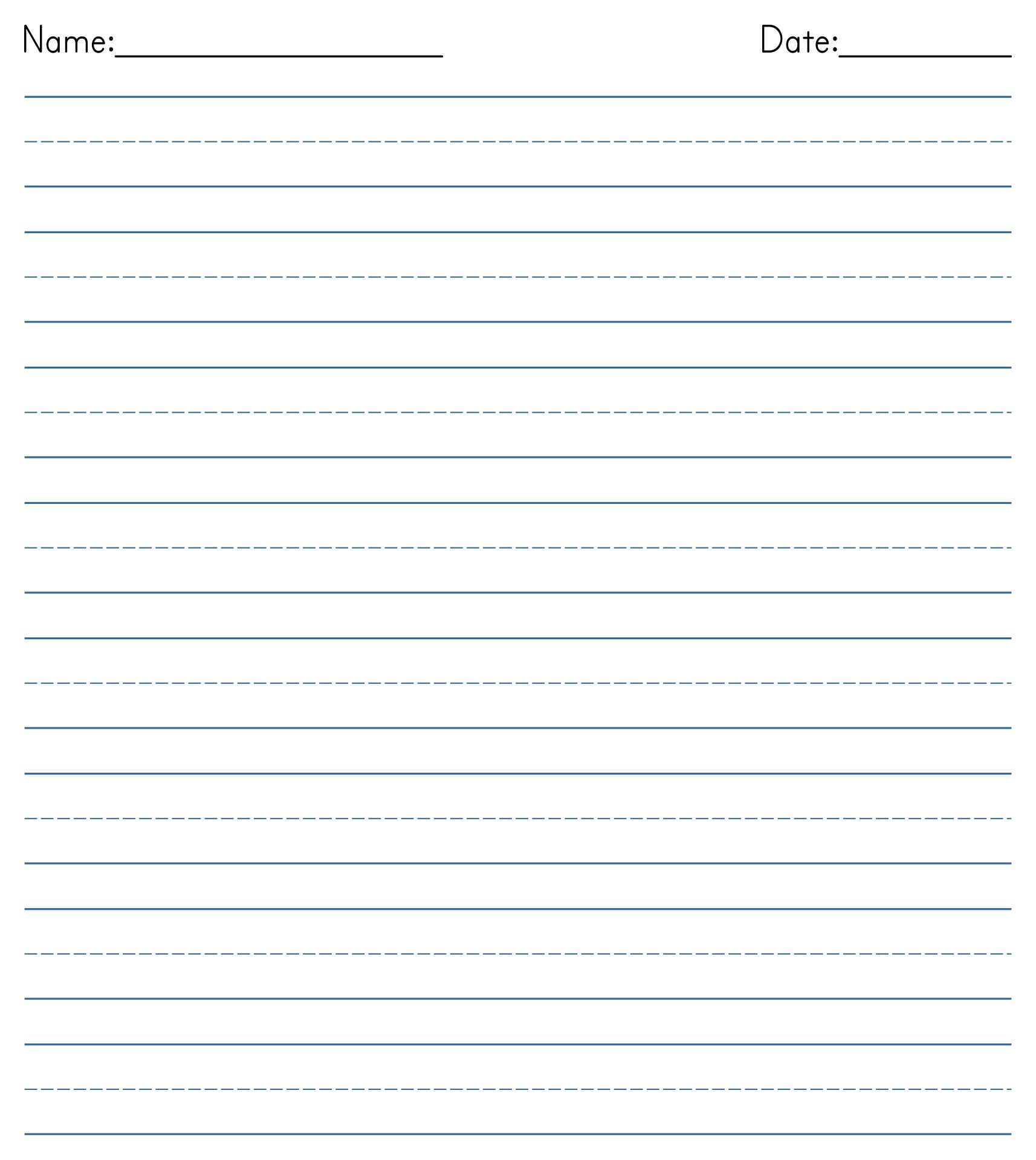 5 Best Images Of Printable Blank Writing Pages Free Printable 