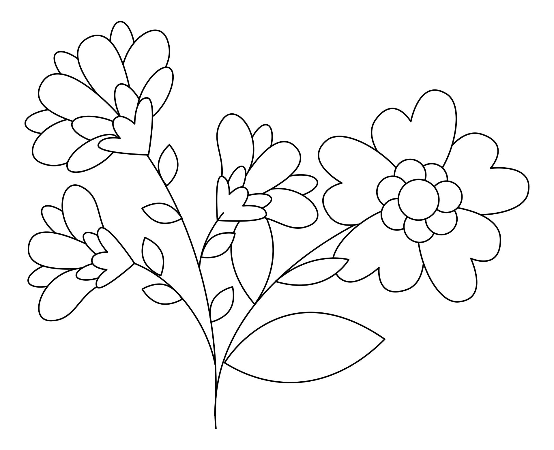 6 Best Images Of Free Printable Flower Embroidery Patterns Flower Embroidery Designs Patterns