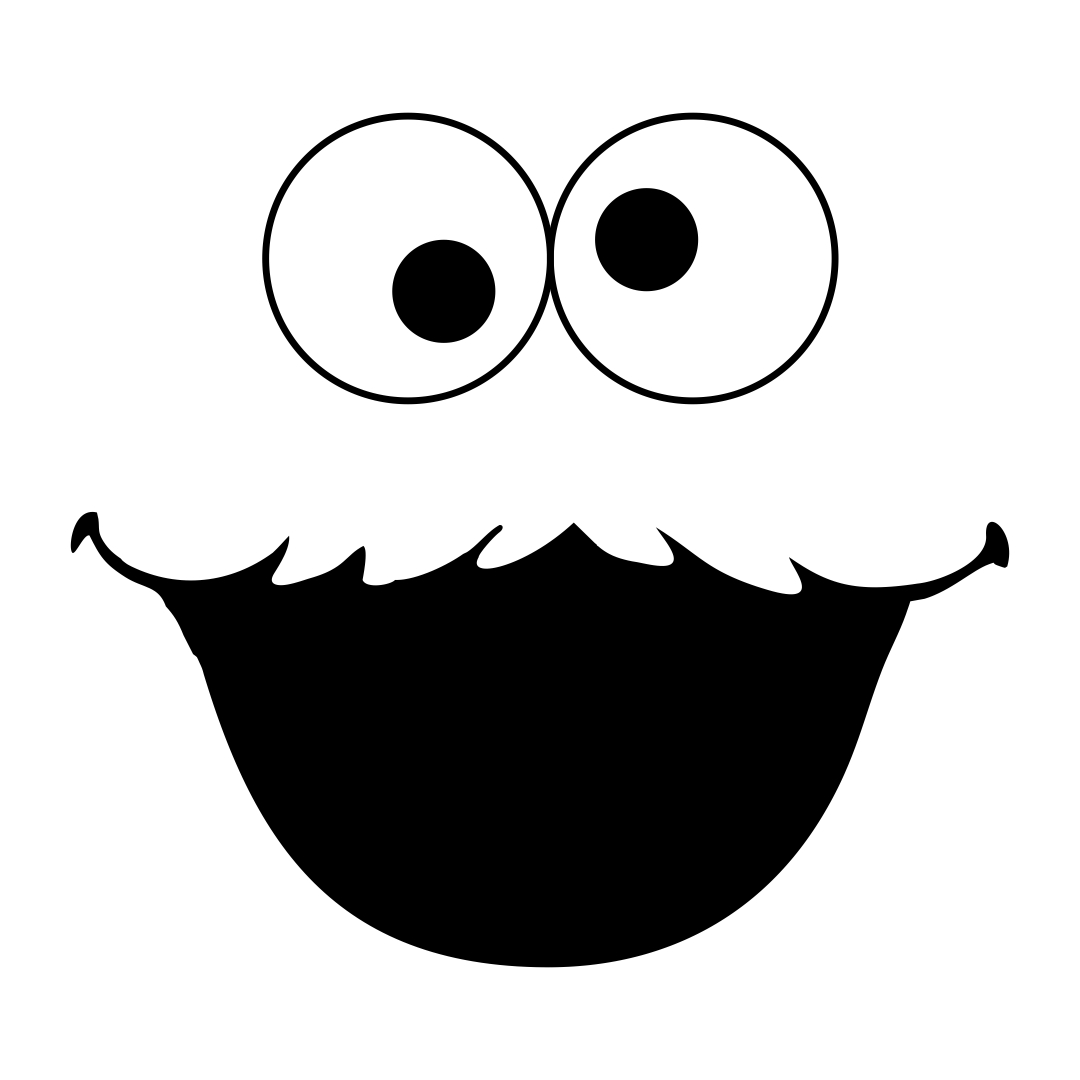7 Best Images of Sesame Street Face Templates Printable Sesame Street
