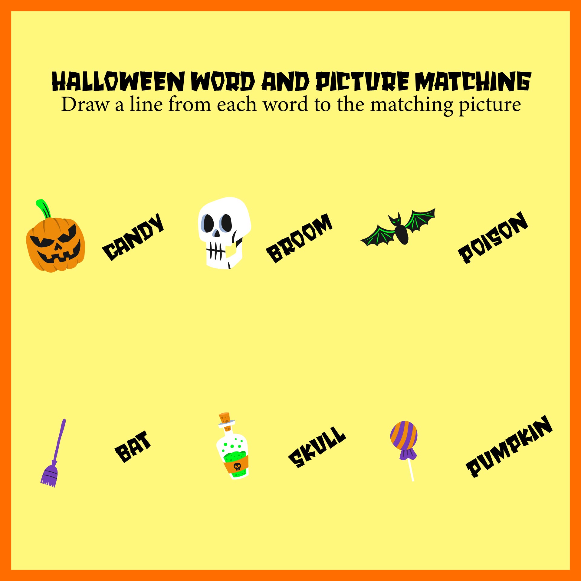 Free Printable Halloween Phonics Worksheets Printable Templates