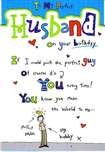 Happy Birthday Husband Card Free Printable