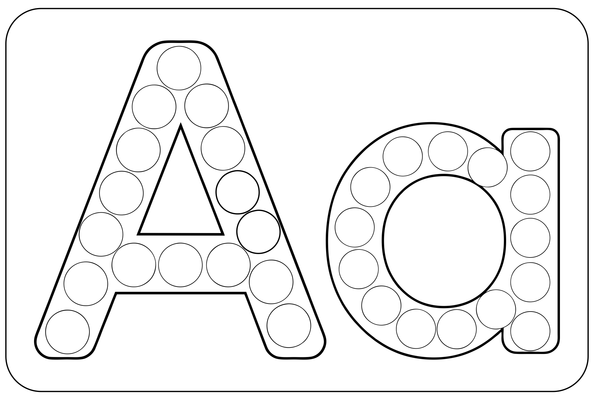 Do A Dot Letter Printables Printable Word Searches