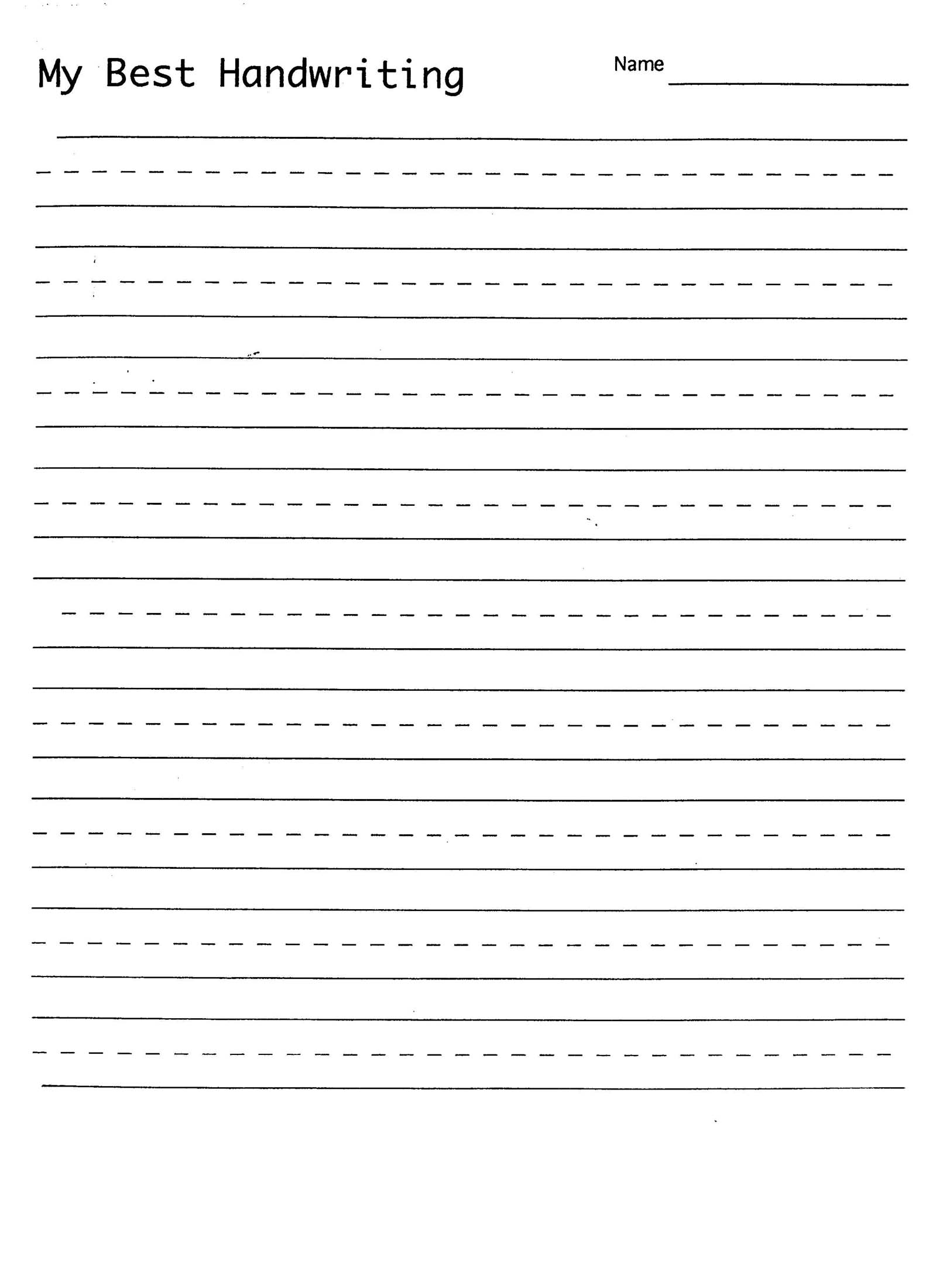 Free Printable Blank Writing Sheets