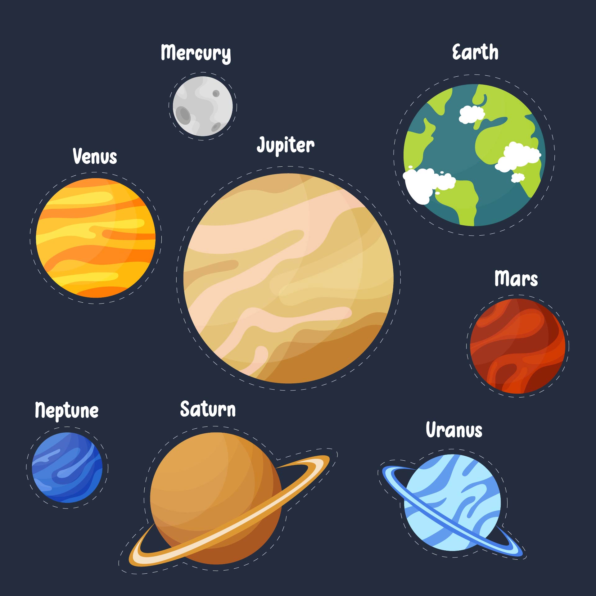 9 Best Images of Printable Planet Cut Outs Planets Solar System Cut