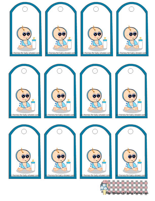 Baby Shower Gift Tags Free Printable