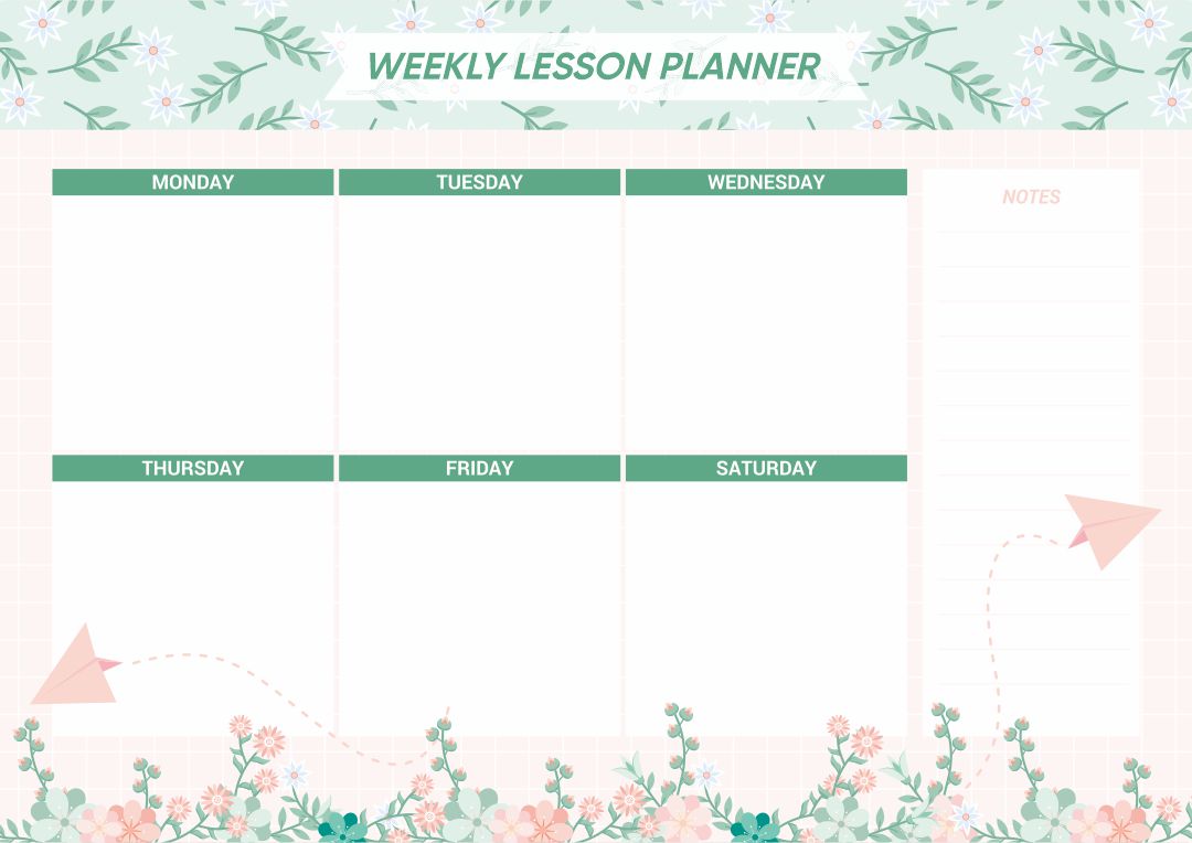 7 Best Images Of Free Printable Teaching Planners Free Printable