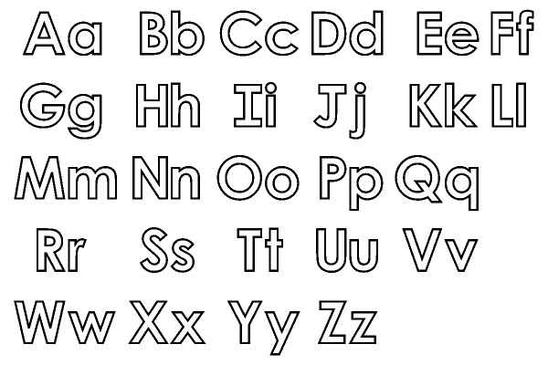 8 Best Images Of Big And Small Alphabet Letters Printable Small 