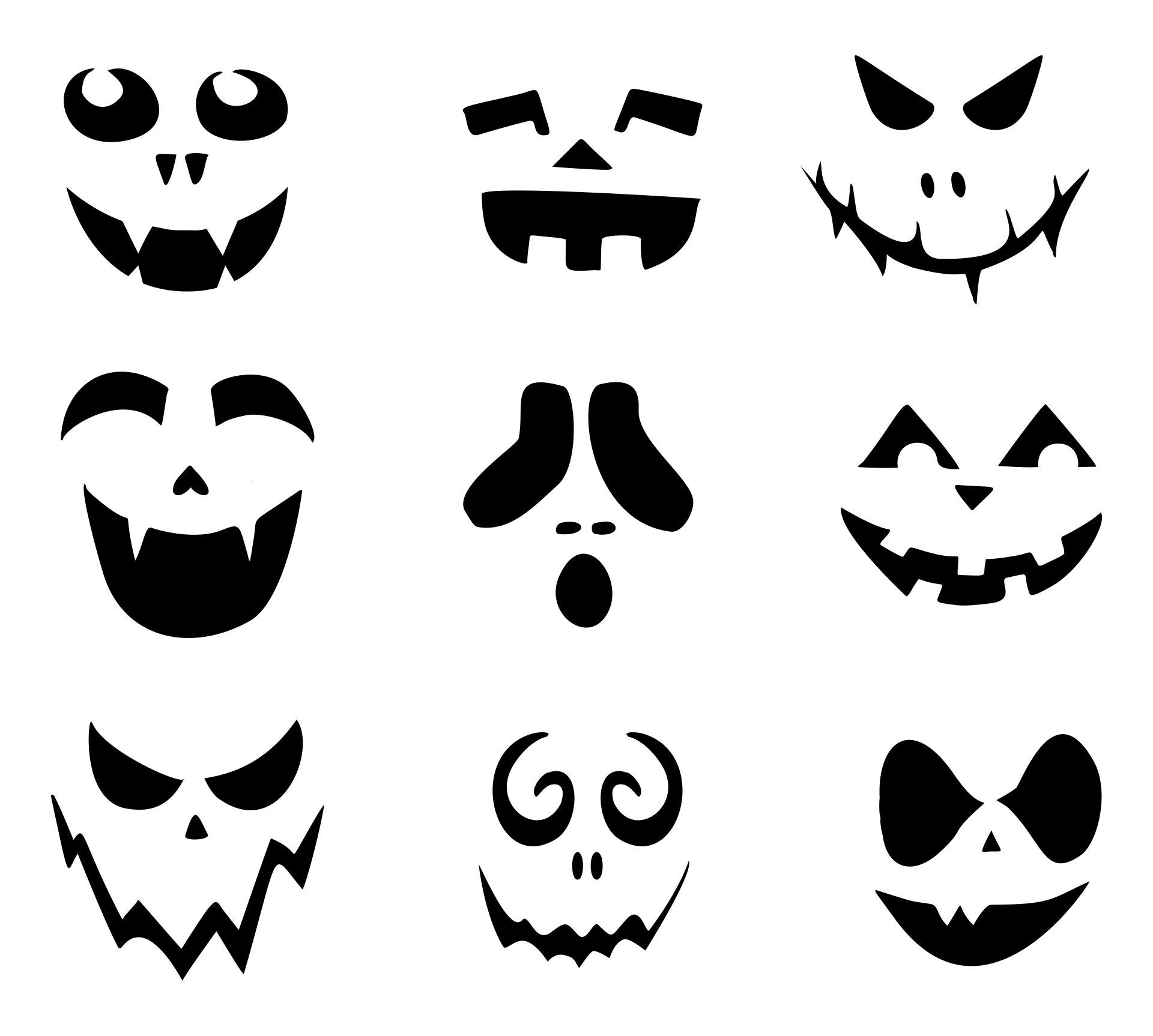 5 Best Images Of Funny Pumpkin Stencils Printable Joker Pumpkin