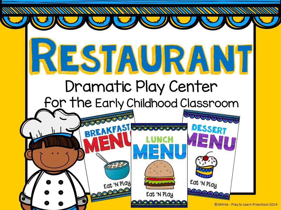 7 Best Images Of Free Printable Preschool Dramatic Play Menu Pretend 