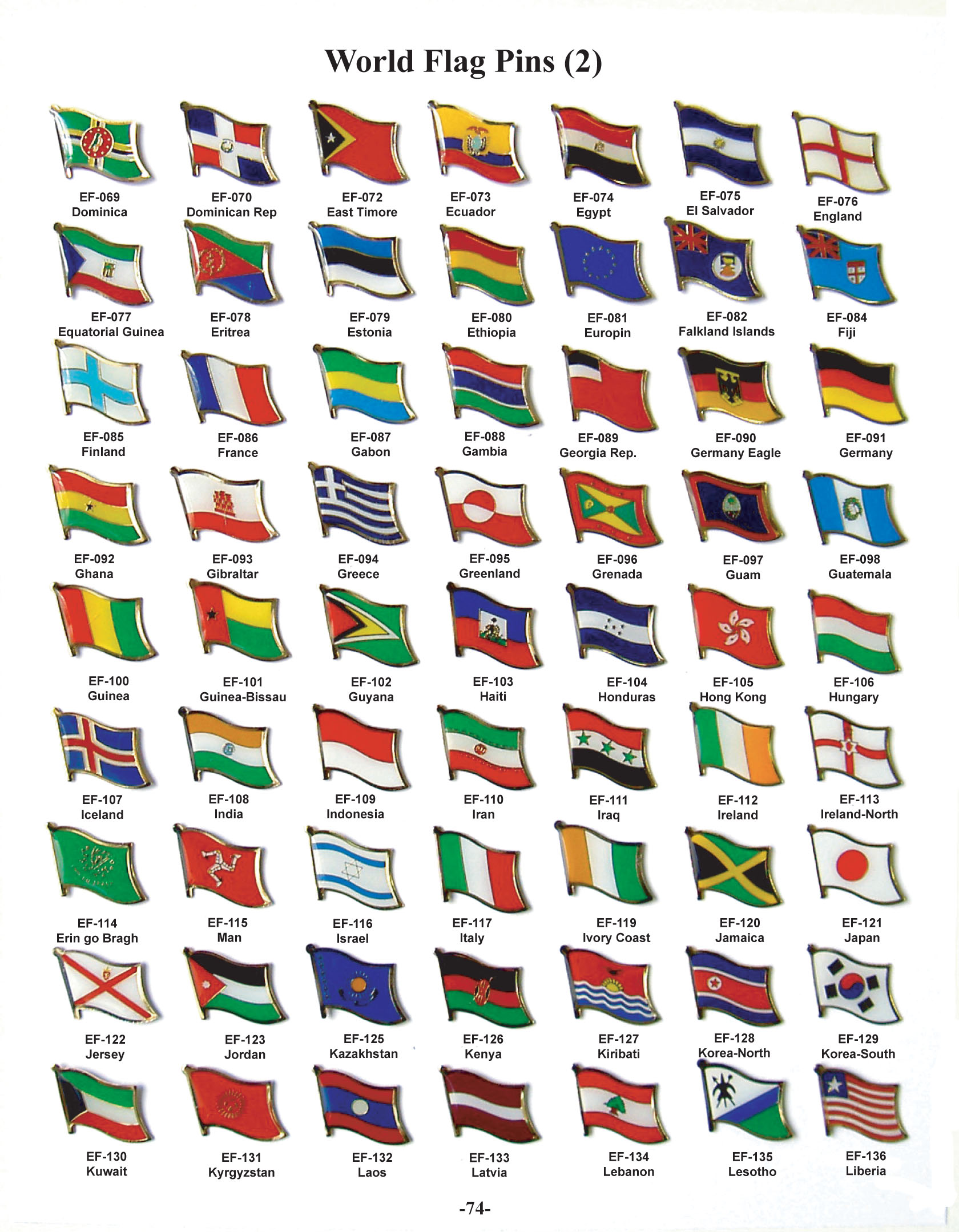 World Flag Printables