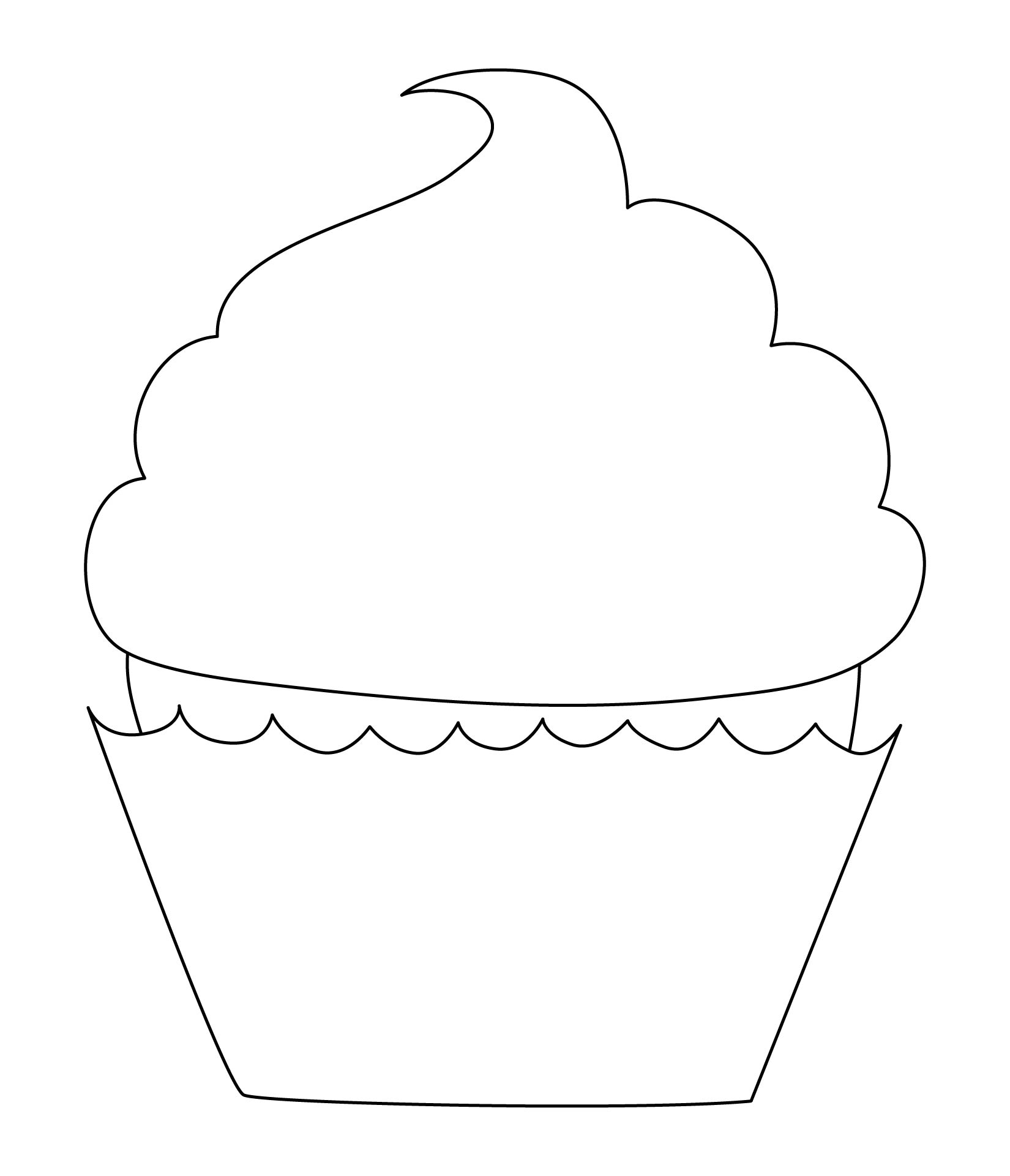 Cupcake Template