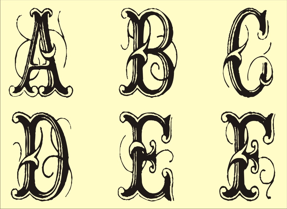 Printable Alphabet Stencils Cut Out