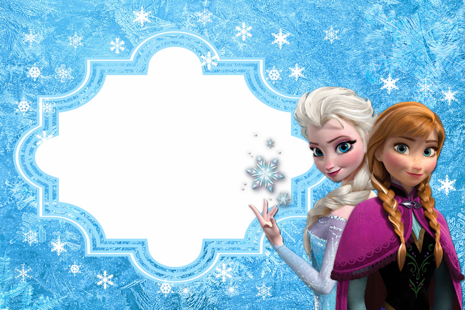 8 Best Images Of Frozen Invitations Printable Birthday Card Free 