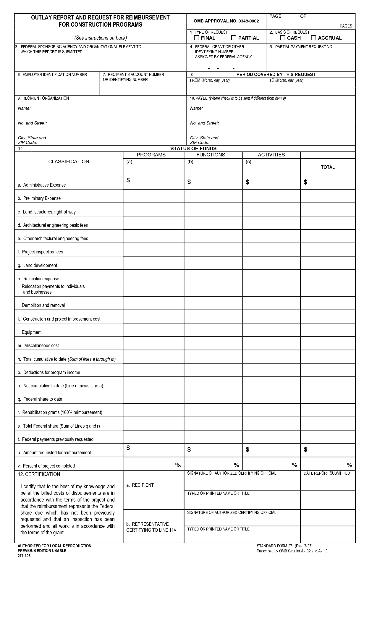  Free Estimate Template For Construction 