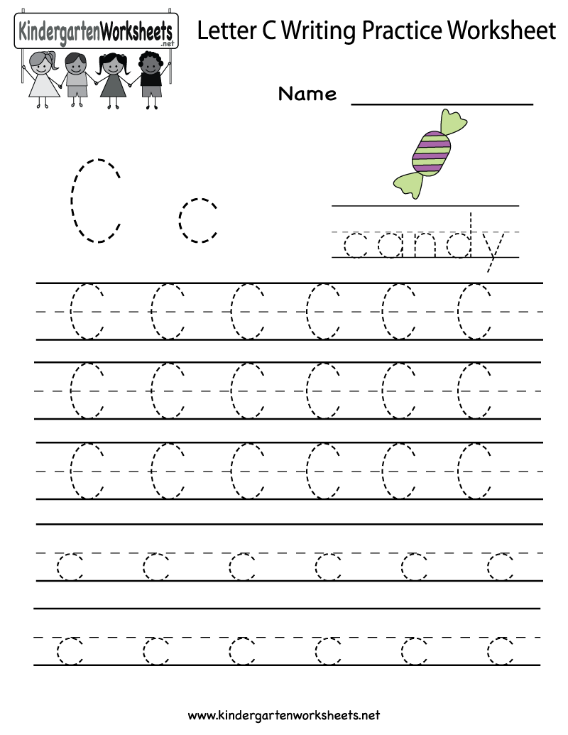 6 Best Images Of Letter Writing Practice Printable Worksheets Letter C Writing Practice 