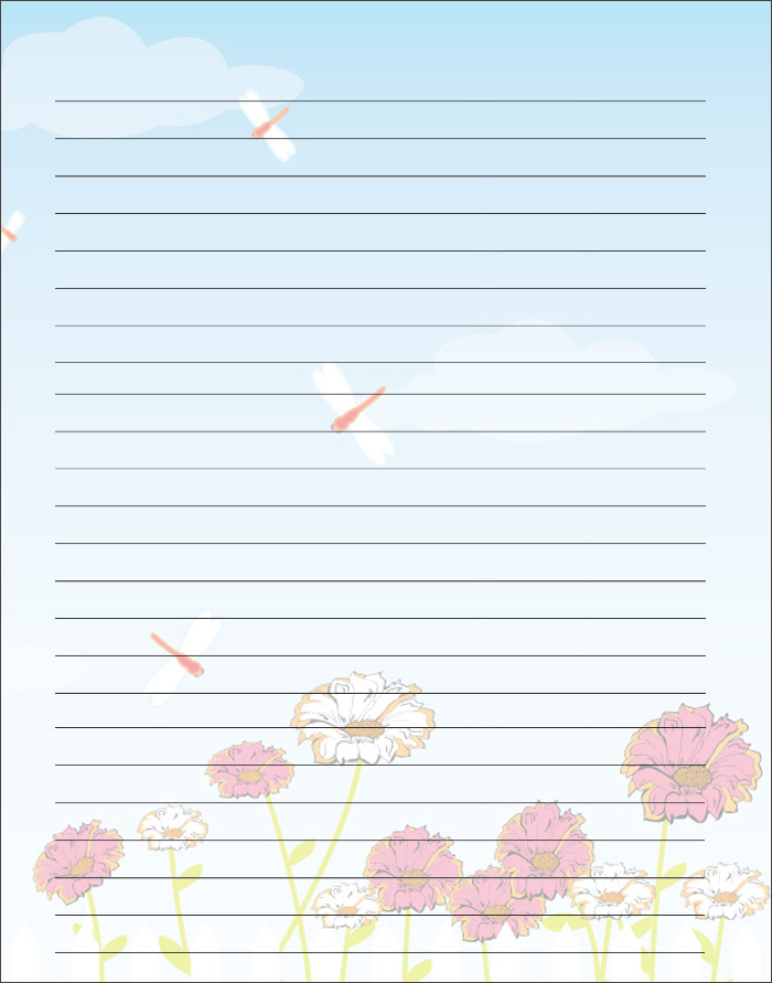 8 Best Images Of Free Printable Writing Borders Free Printable 