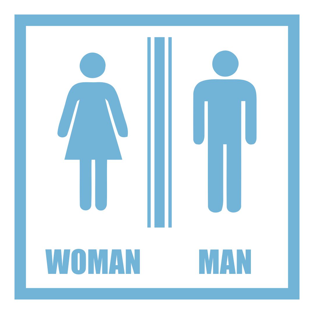 Best Images Of Bathroom Door Signs Printable Men And Women Bathroom
