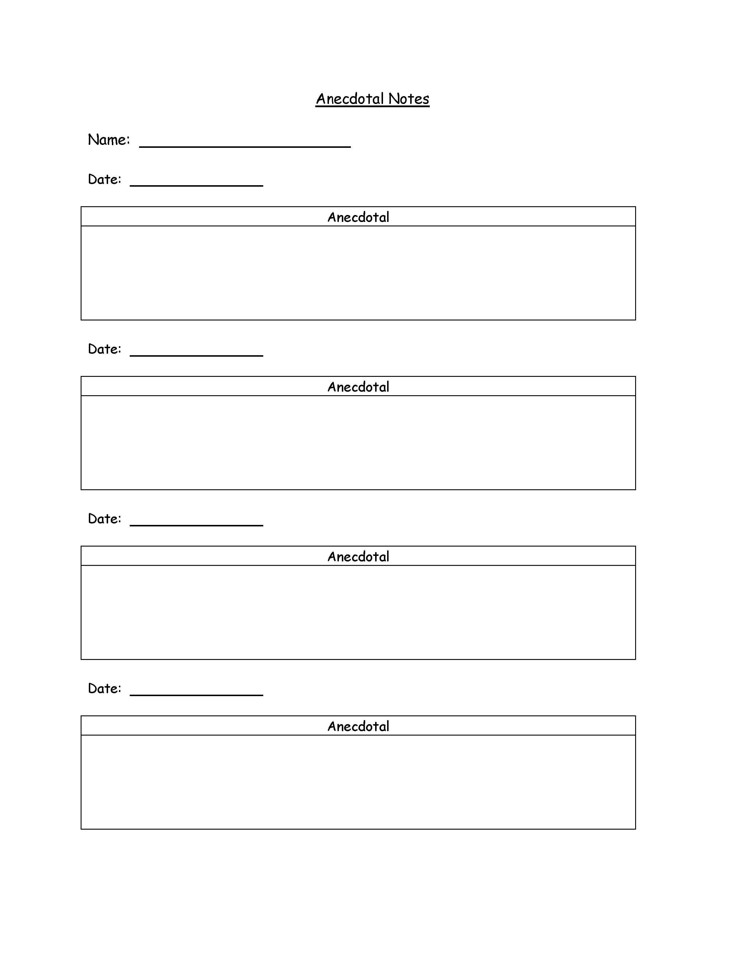 6 Best Images Of Printable Note From Teacher Template Free Printable 