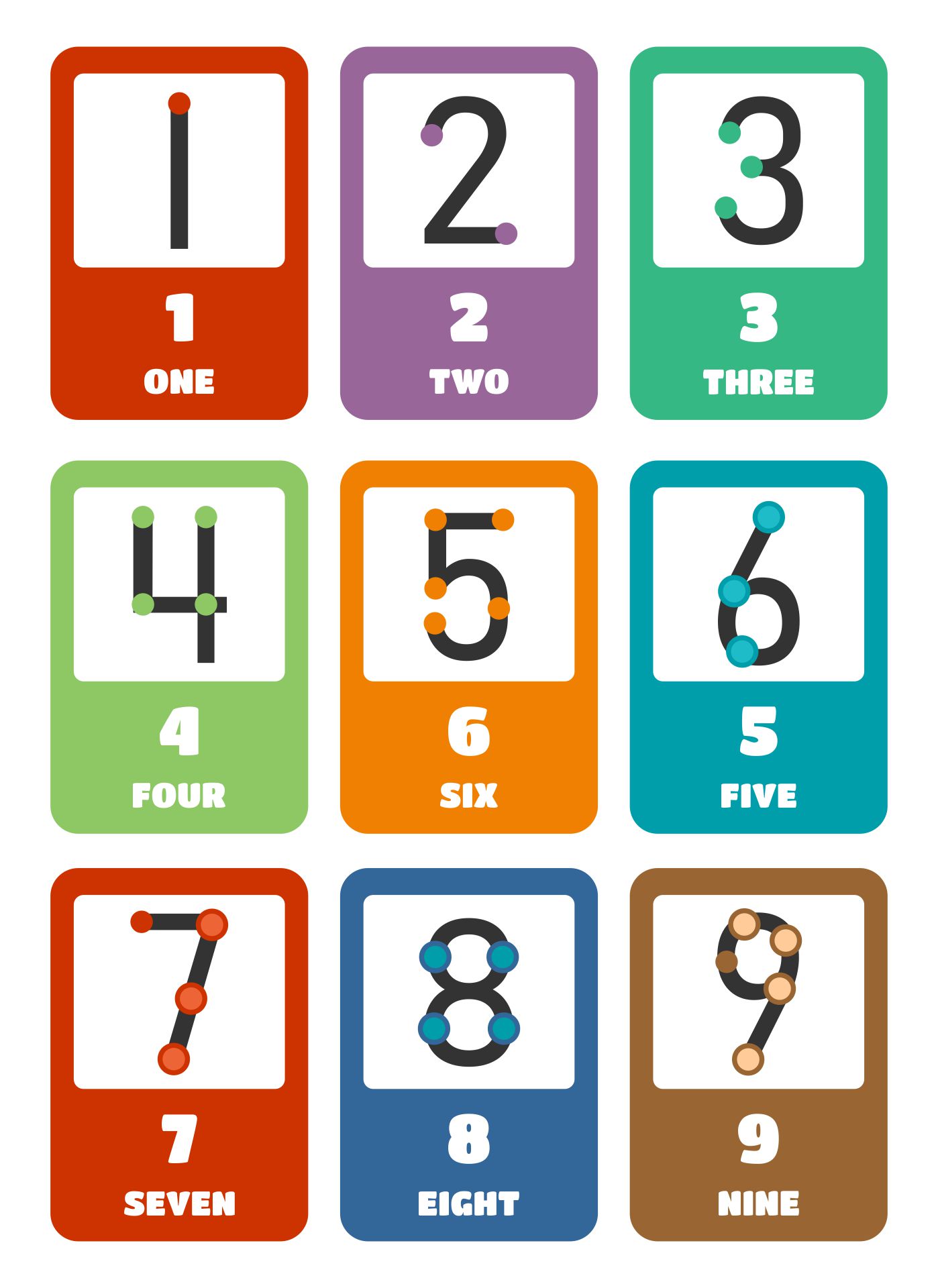 7 Best Images Of Touchpoint Math Numbers Printable Cards Printable 