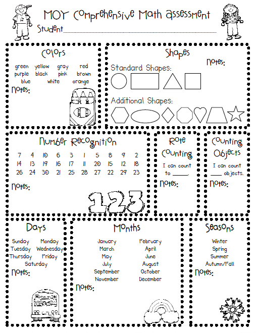 5 Best Images Of Kindergarten Letter Assessment Printable 