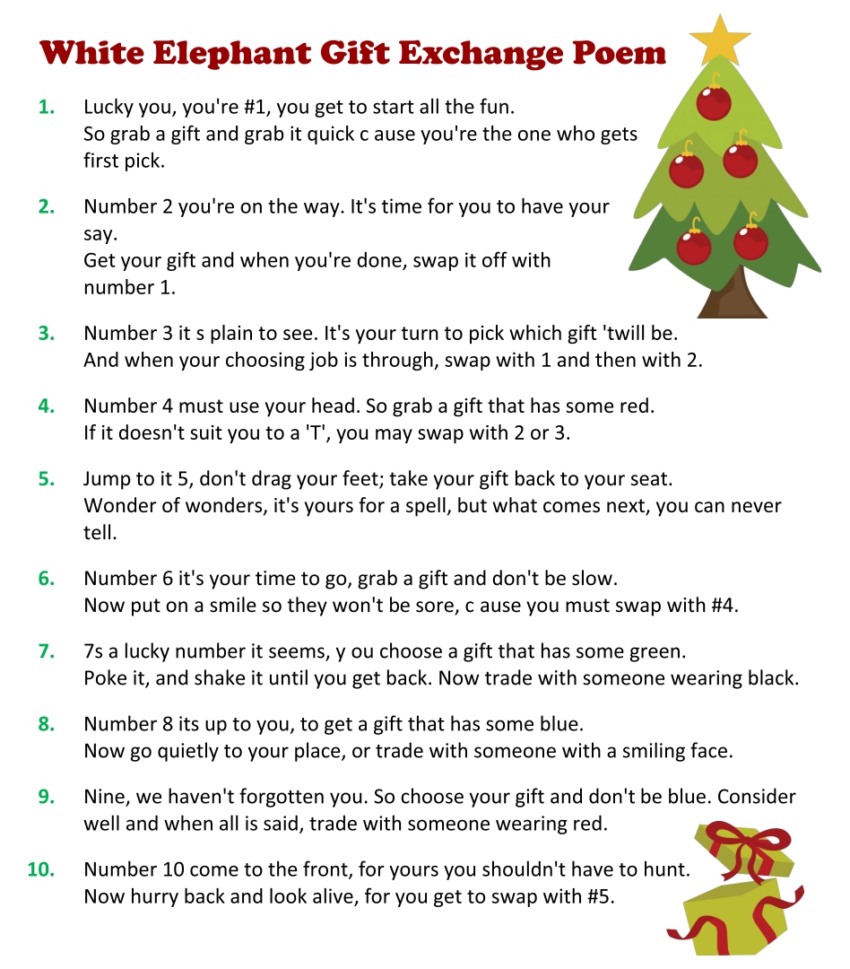  Twas The Night Before Christmas Left Right Game Free Printable Free 