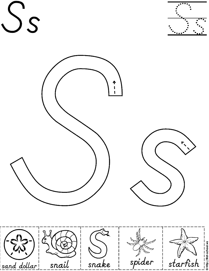 6 Best Images Of Letter S Preschool Printables Printable Letter S 