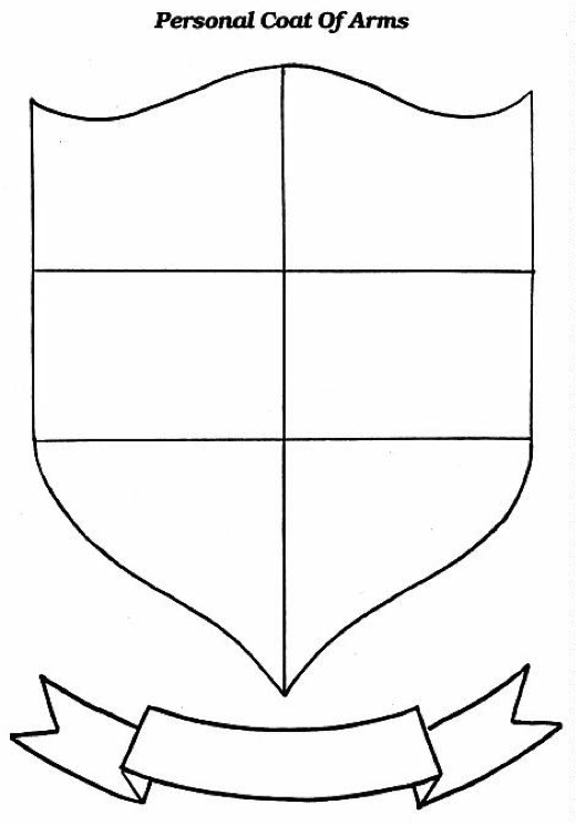 4 Best Images of Coat Of Arms Template Printable Coat of Arms