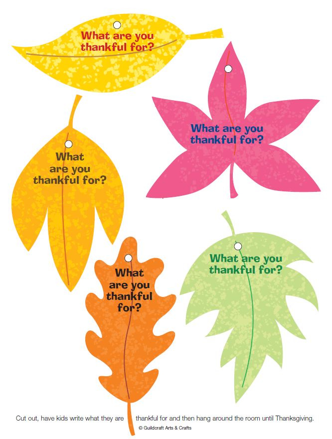 7 Best Images Of I AM Thankful For Printable Leaves Free Printable 