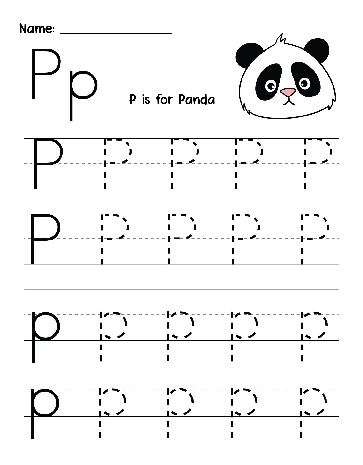 7 Best Images Of Preschool Writing Worksheets Free Printable Letters Free Printable Alphabet 