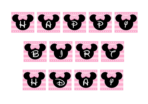 4 Best Images Of Minnie Mouse Birthday Banner Printable Free 
