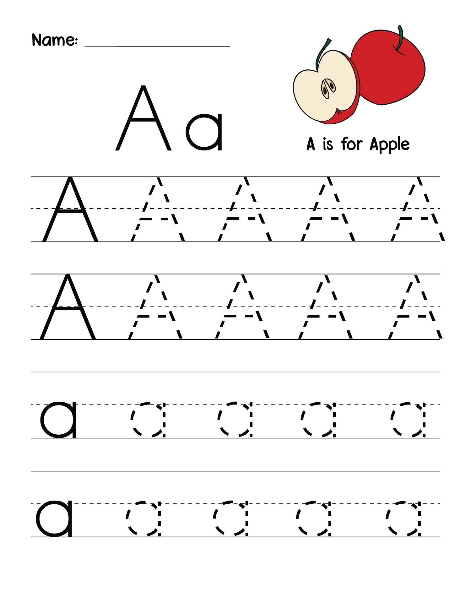 7 Best Images Of Preschool Writing Worksheets Free Printable Letters 